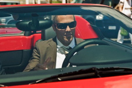 Rob Estes arrived at Hotel de Paris in Ferari.